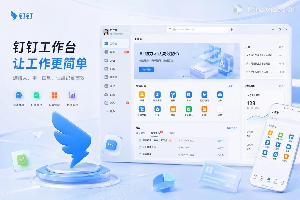 钉钉多人编辑与文档共创